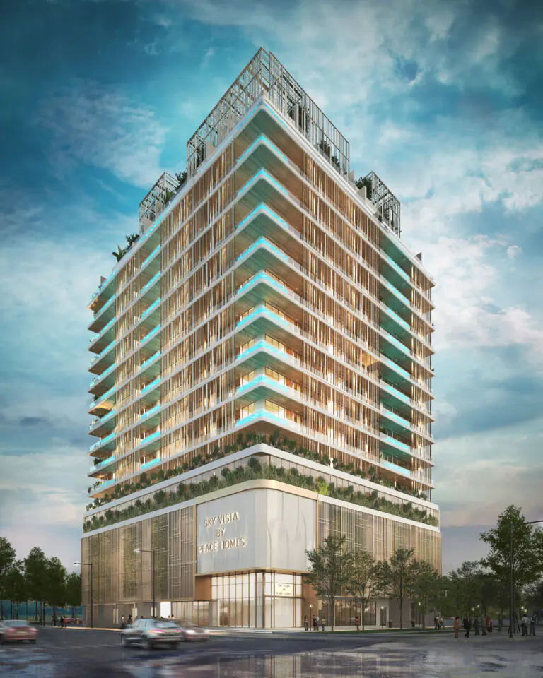 Жилой комплекс Peace Homes Sky Vista от Peace Homes Group в районе Jumeirah Village Circle (JVC) - Изображение 1