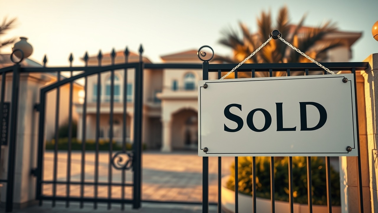 Luxury villa in Jumeirah Islands after a successful cash negotiation