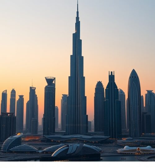 Dubai skyline and real estate market overview