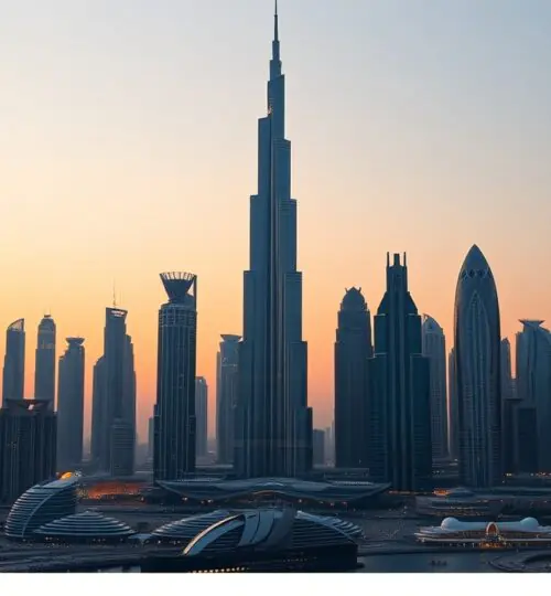Aperçu de la skyline et du marché immobilier de Dubaï