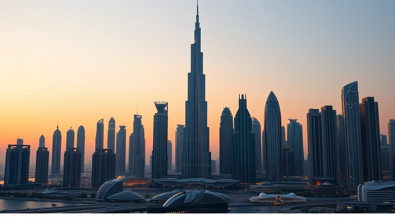 Dubai skyline and real estate market overview