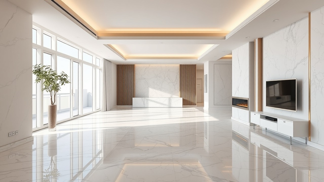 Luxury apartment renovation in Dubai Marina
