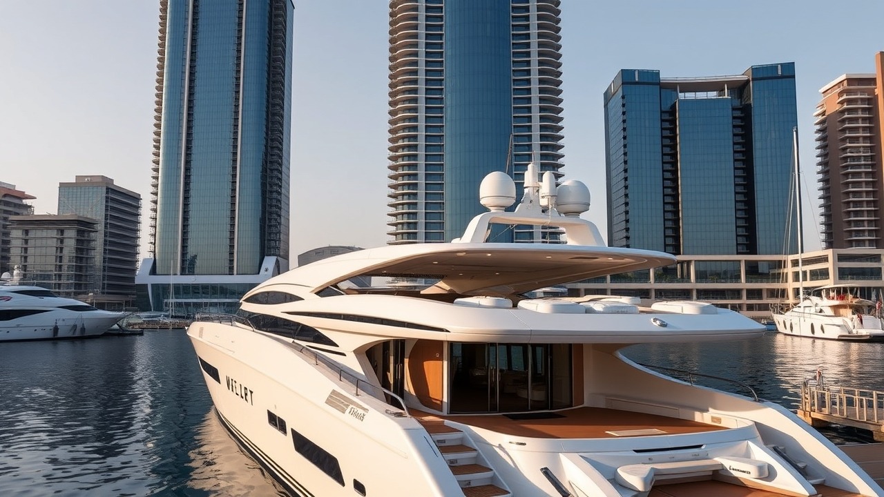 Waterfront properties at Dubai Harbour