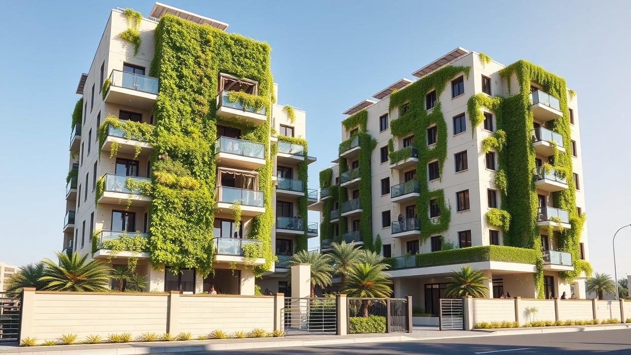 Sustainable residential building JVC Dubai