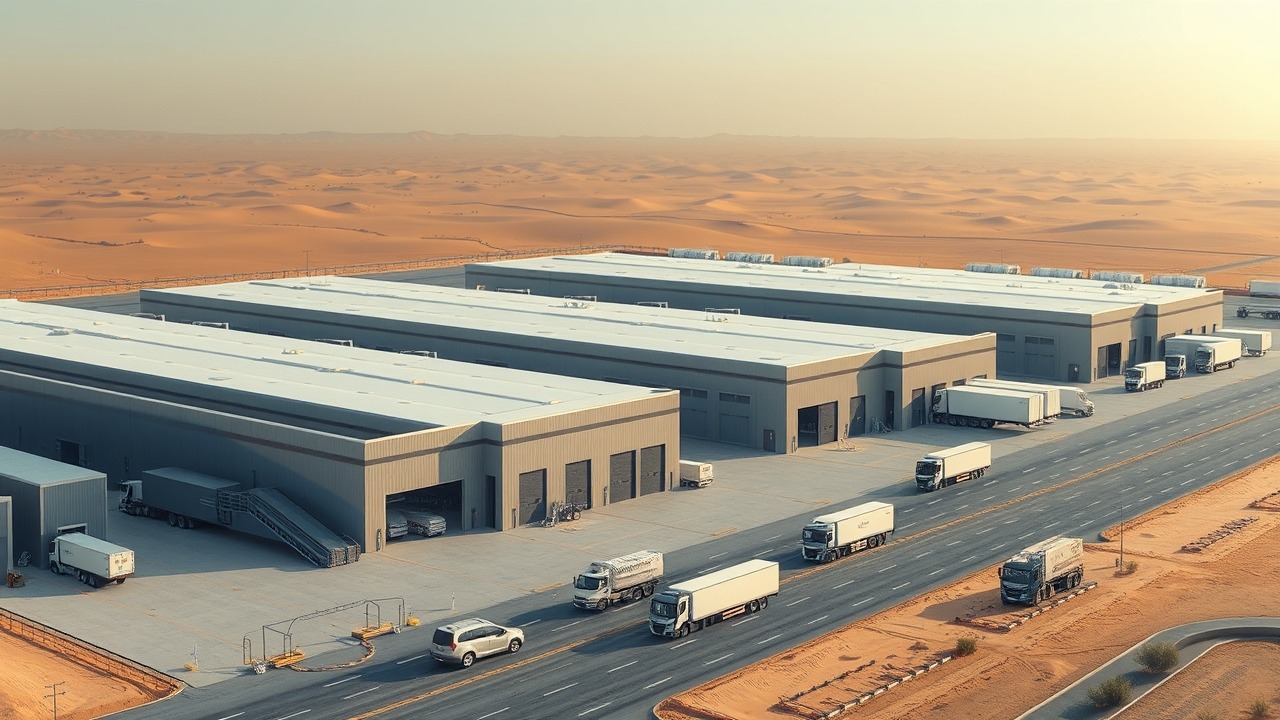 Logistics and industrial real estate Dubai South