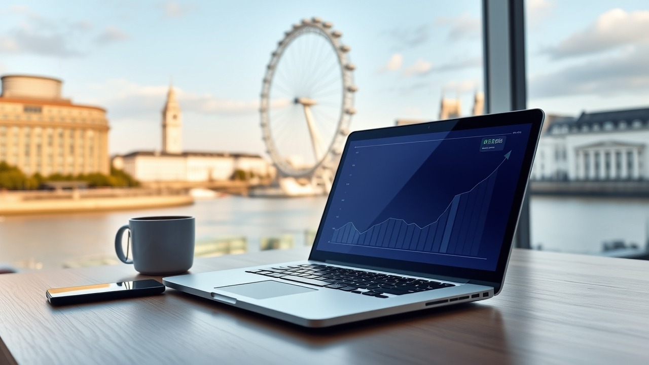Property investment growth graph