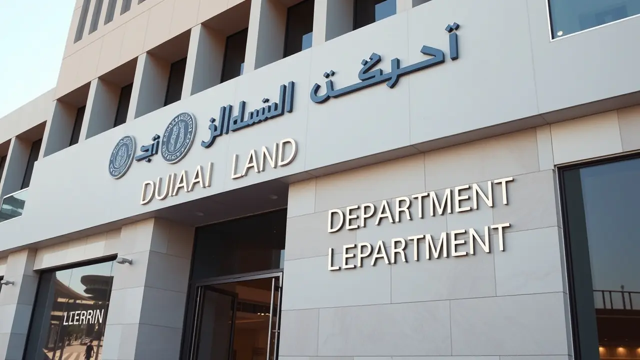 Gebäude des Dubai Land Department