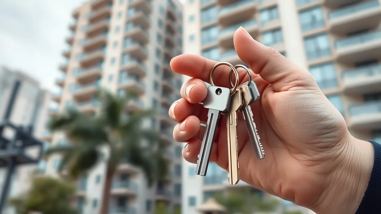 Schlüssel zu Luxusimmobilien