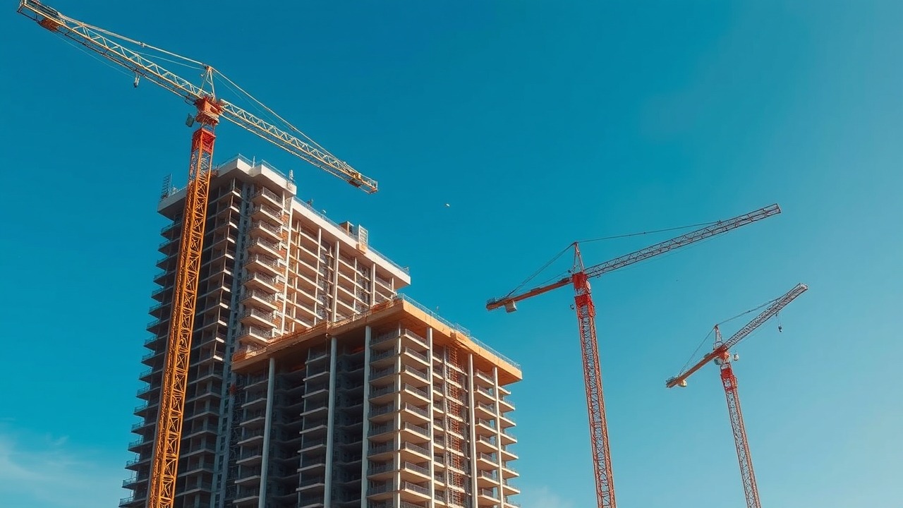 Off-plan residential construction in Dubai Hills