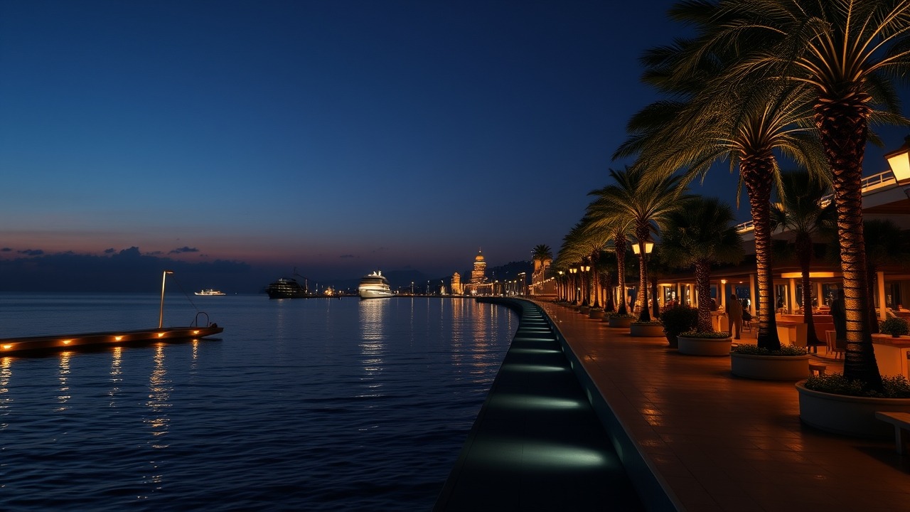 Waterfront development at Emaar Beachfront