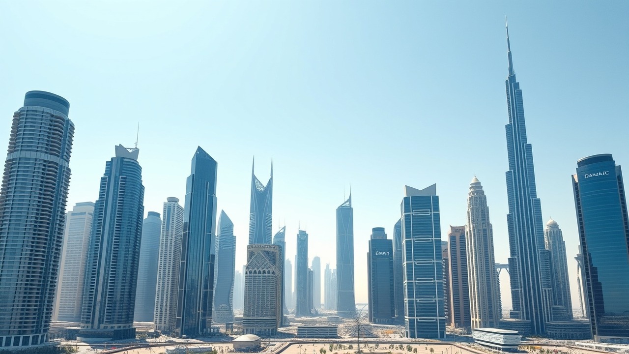 Dubai skyline 2026 comparison Emaar vs Damac