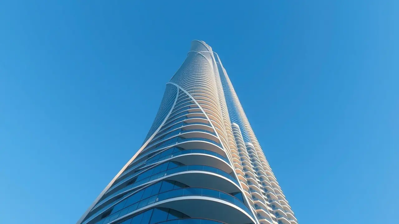 扭曲的卡延塔的建築細節