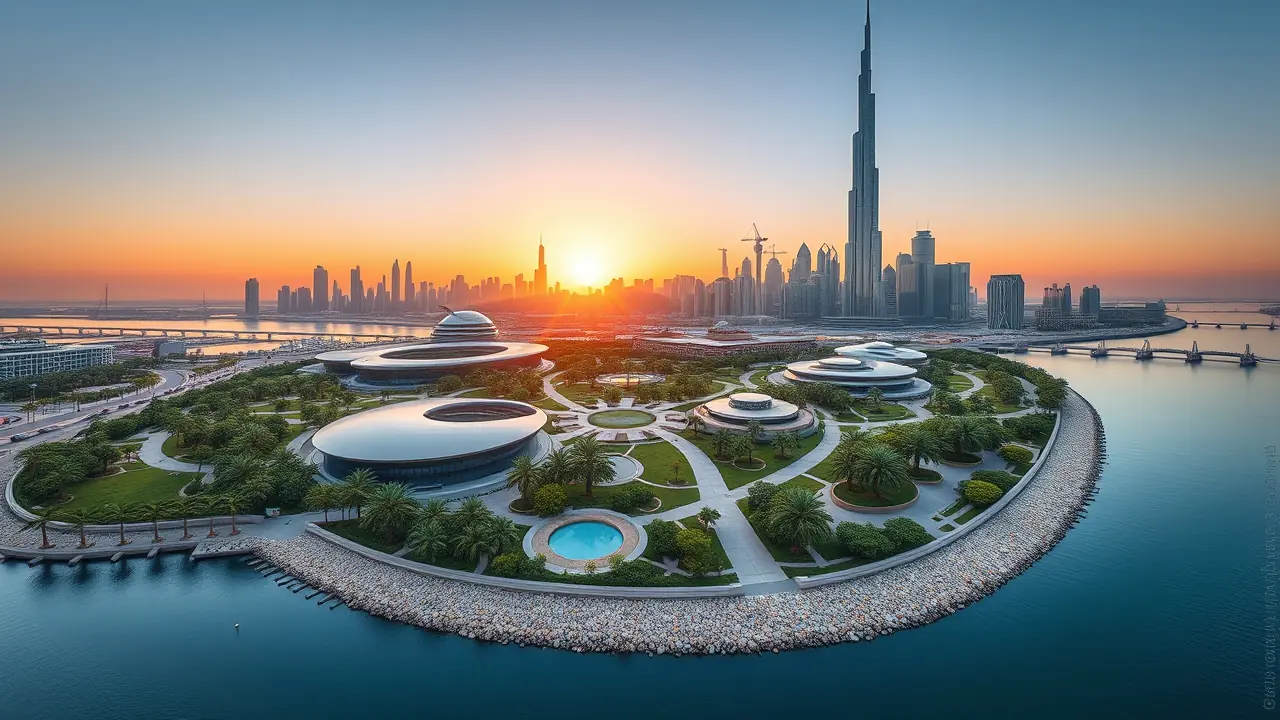 ドバイクリークハーバーのスカイライン 2026