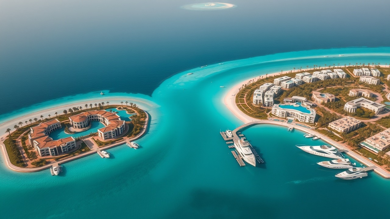 Dubai Islands waterfront real estate
