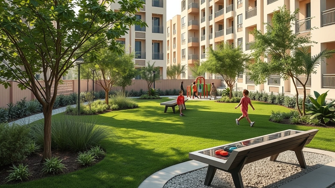 Green spaces in Dubai 2040 urban plan