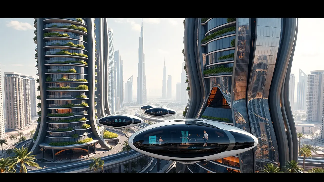 Visión del plan maestro urbano de Dubái 2040