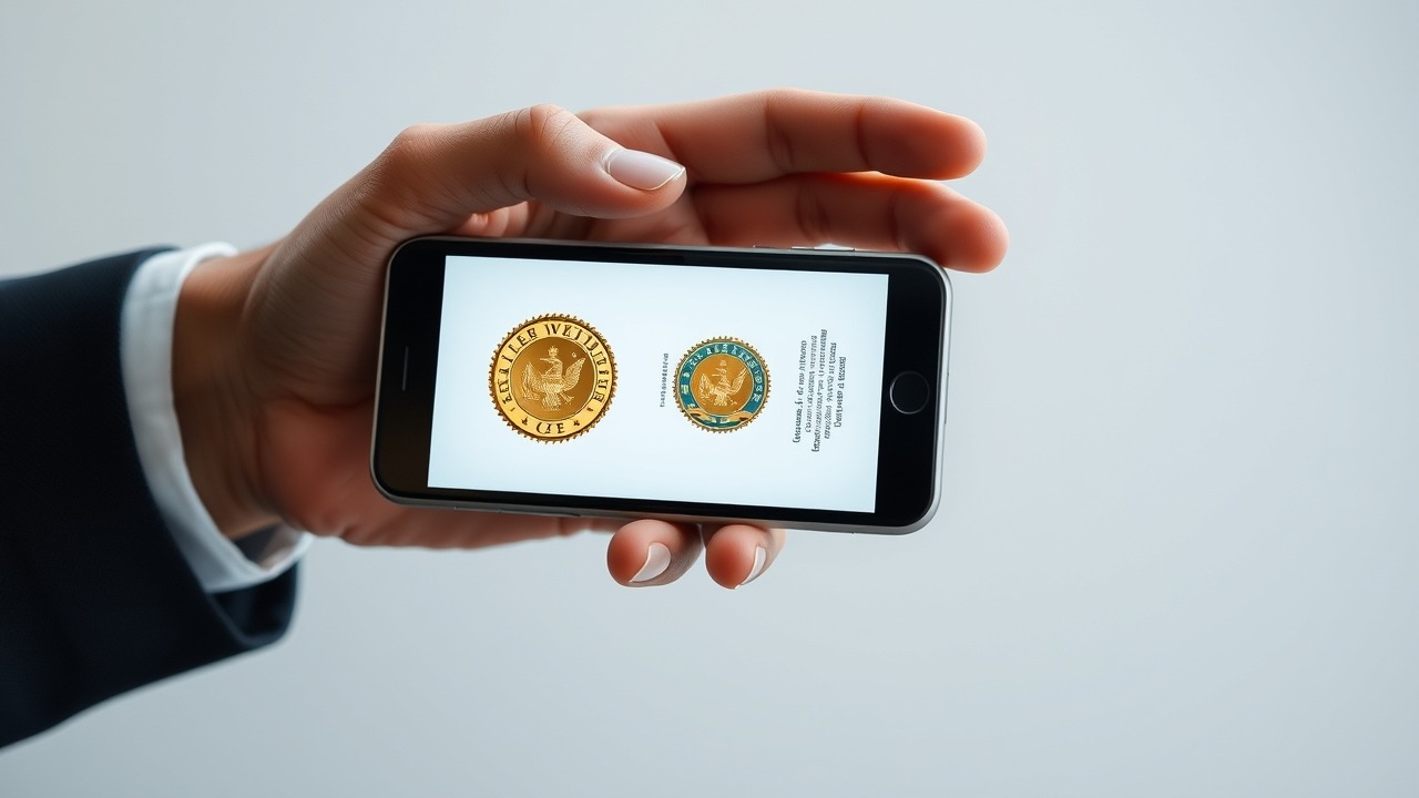 Digital property certificate verification