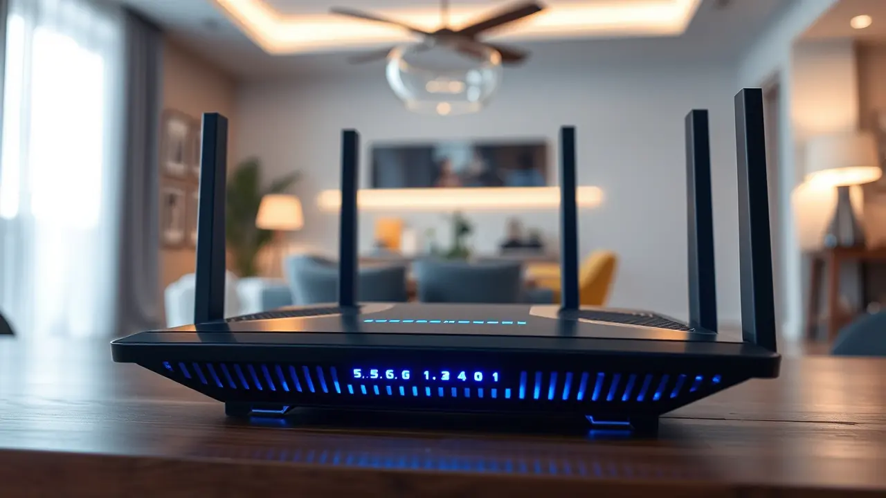 Conectividad 5.5G de alta velocidad en hogares inteligentes de Dubái
