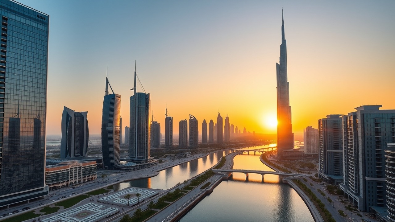 Dubai Business Bay skyline representing the corporate tax hub.