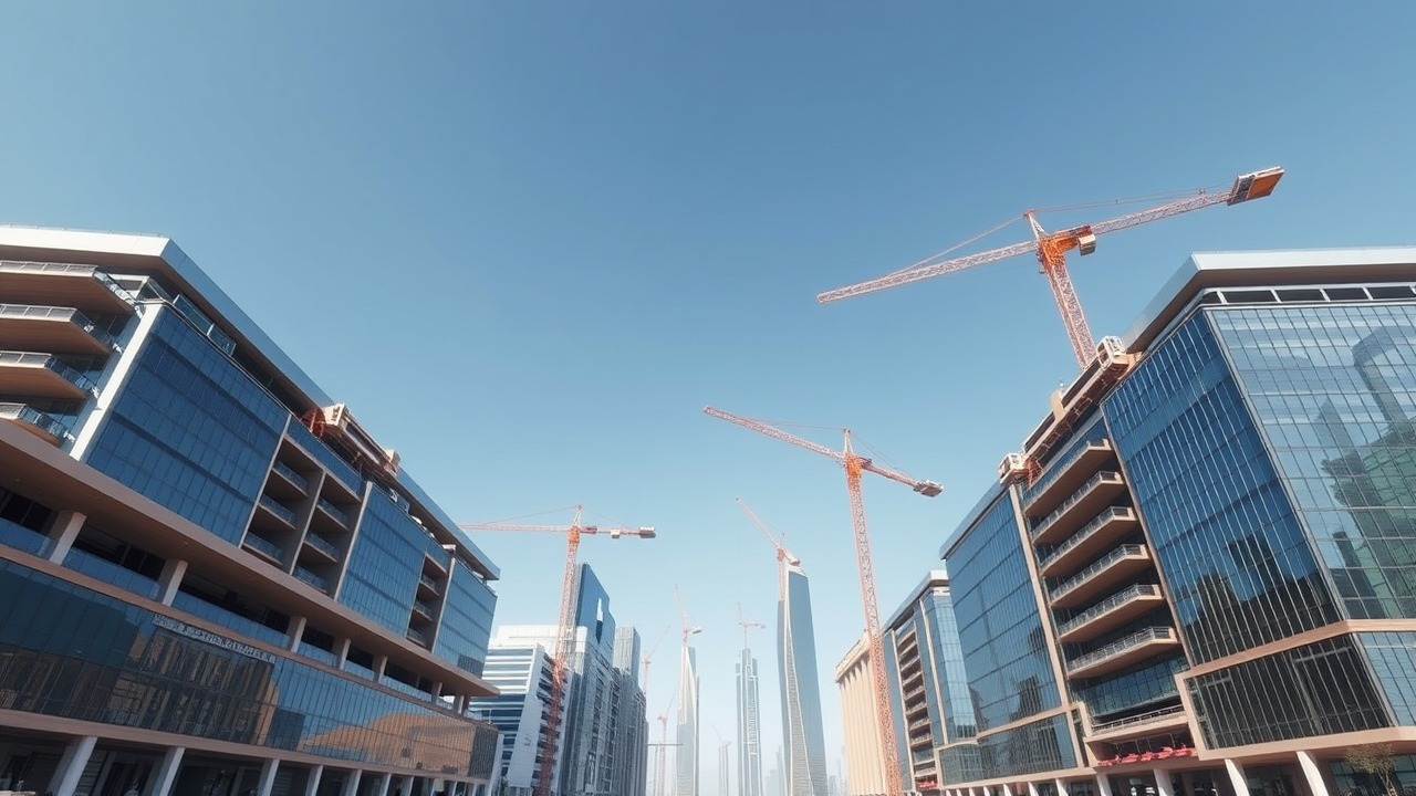 Ongoing real estate development projects in Dubai 2026.