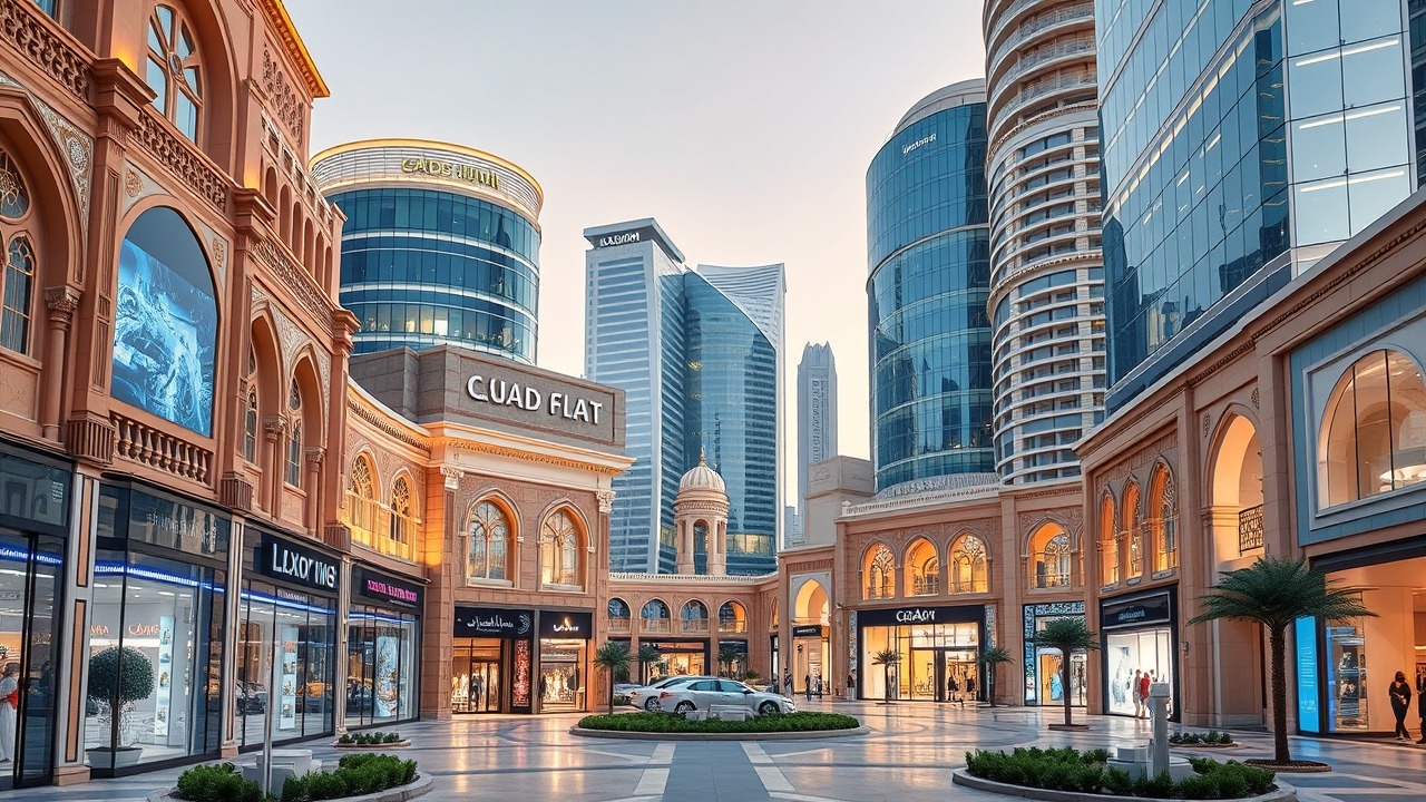 Riyadh luxury retail and investment district