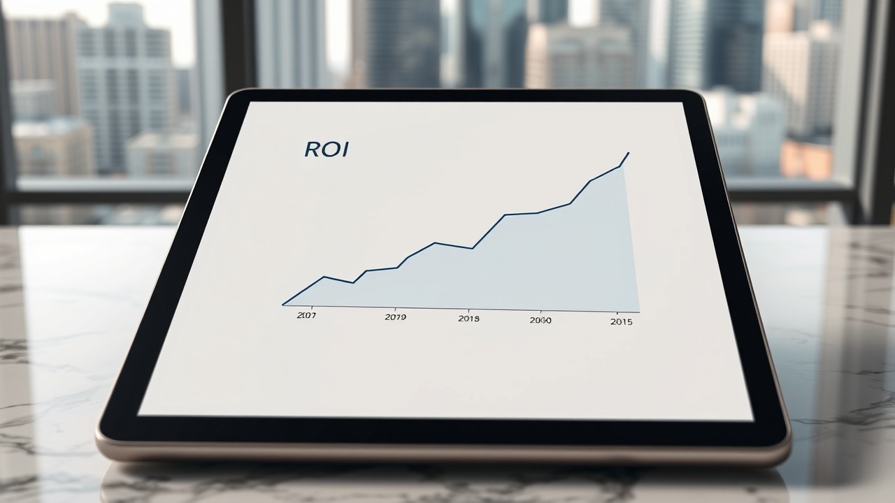 Real estate ROI growth chart analysis 2026