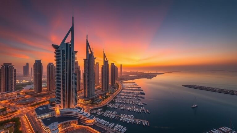 دليل دبي مارينا للاستثمار: اختيار الأبراج ذات رسوم الصيانة المنخفضة في عام 2026
