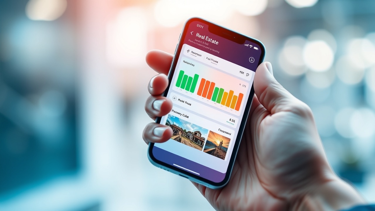 Smartphone displaying 2026 rental app dashboard