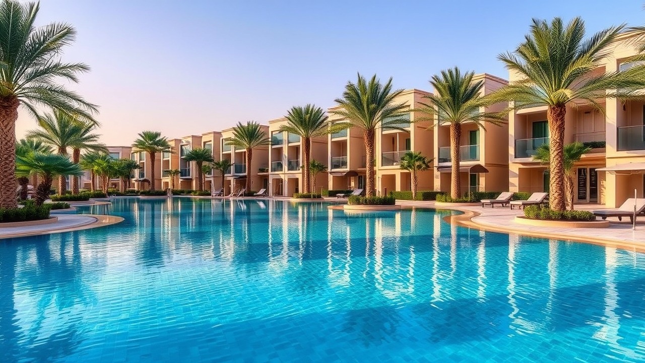 High-end amenities in a Dubai residential project.