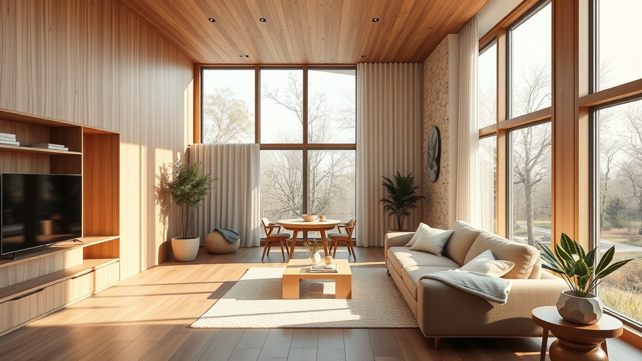 Sustainable luxury interior design 2026