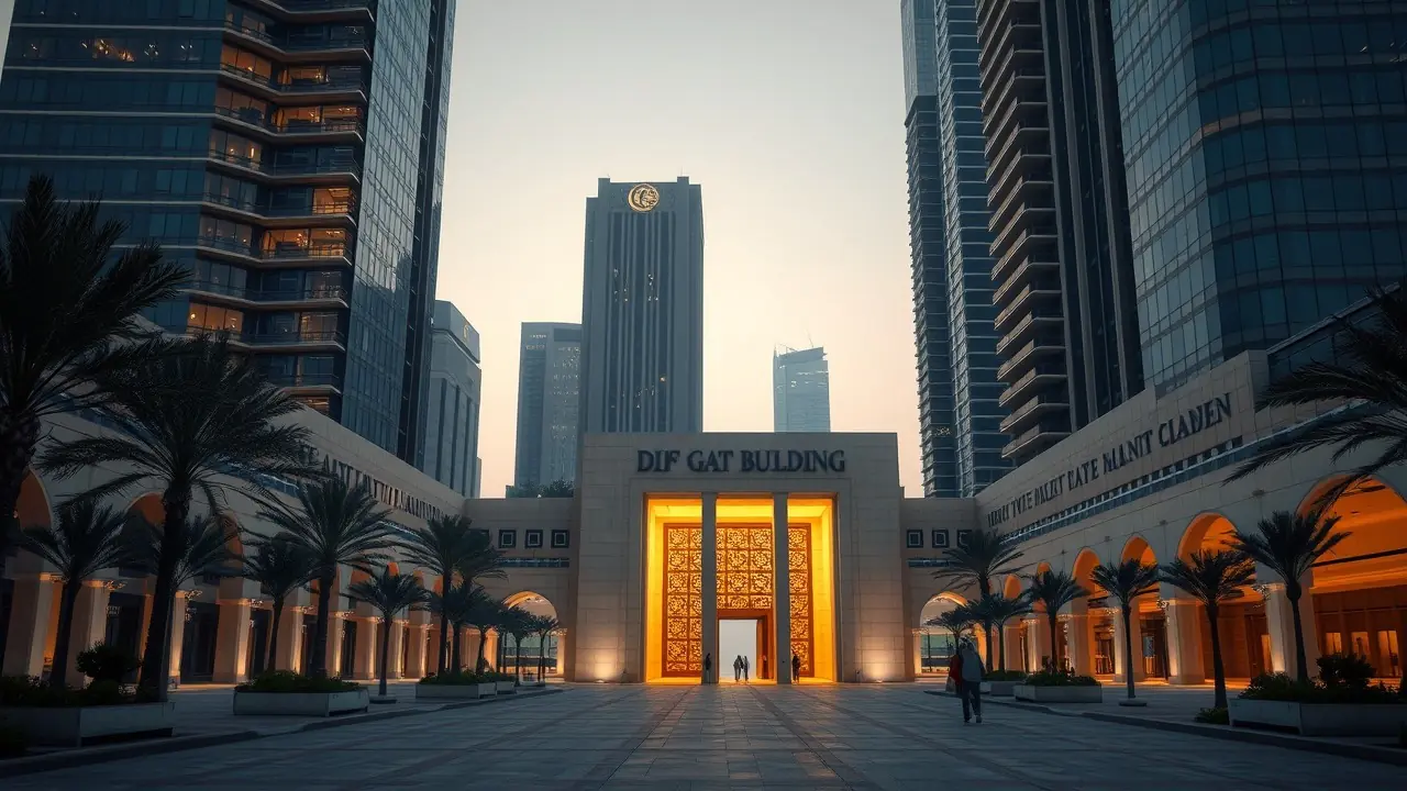 DIFC Dubaï pendant le ralentissement saisonnier du marché pendant le Ramadan