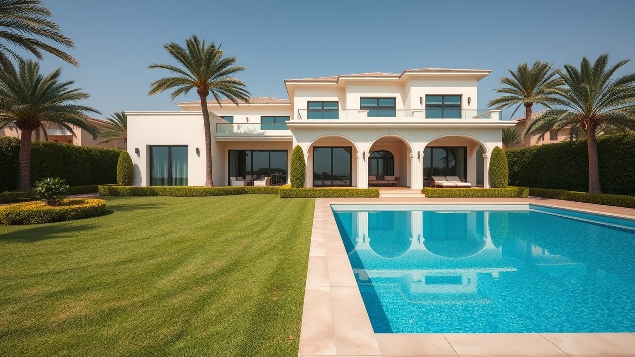 Luxury villa in Emirates Hills Dubai