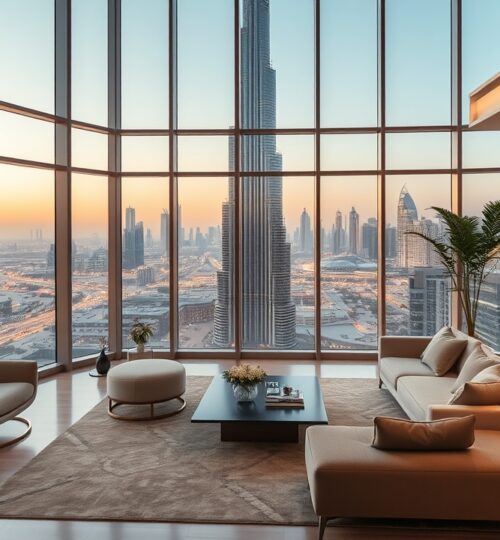 Luxury ready-to-move-in apartment in Downtown Dubai with Burj Khalifa view