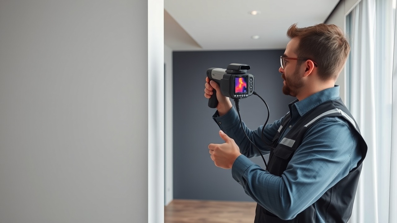 Professional property snagging inspection in a new Dubai home