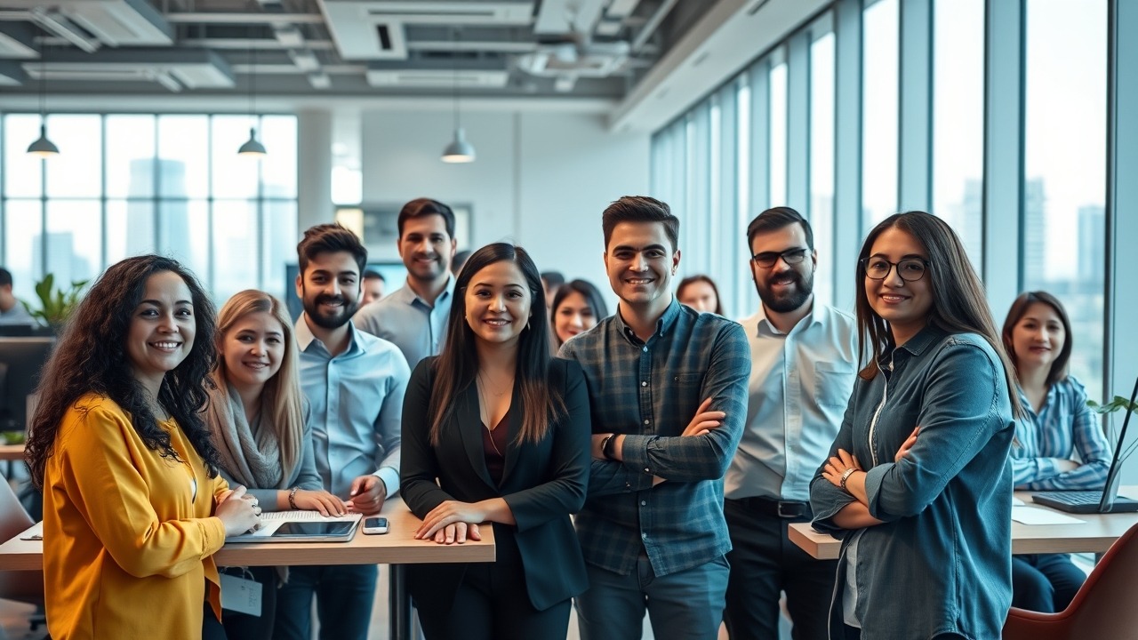 Professional tenants in a Dubai creative hub