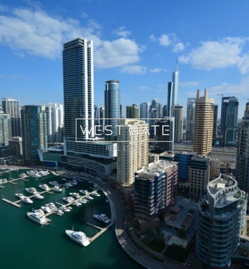 Panoramic Marina View | High Floor | Unfurnished