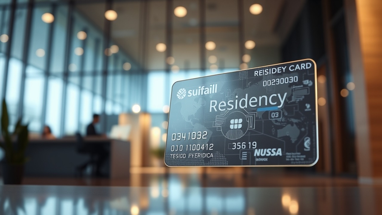 Digital residency and modern office Dubai