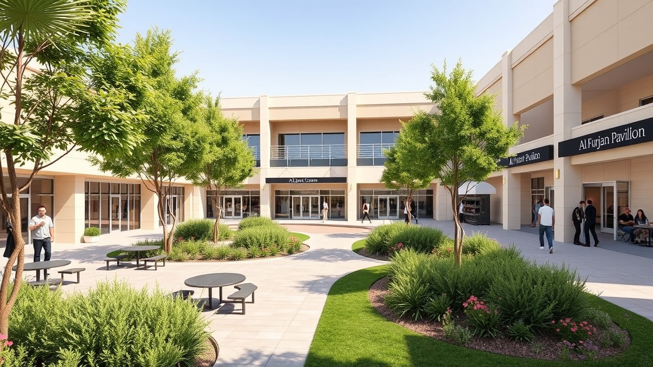 Al Furjan Pavilion community retail center