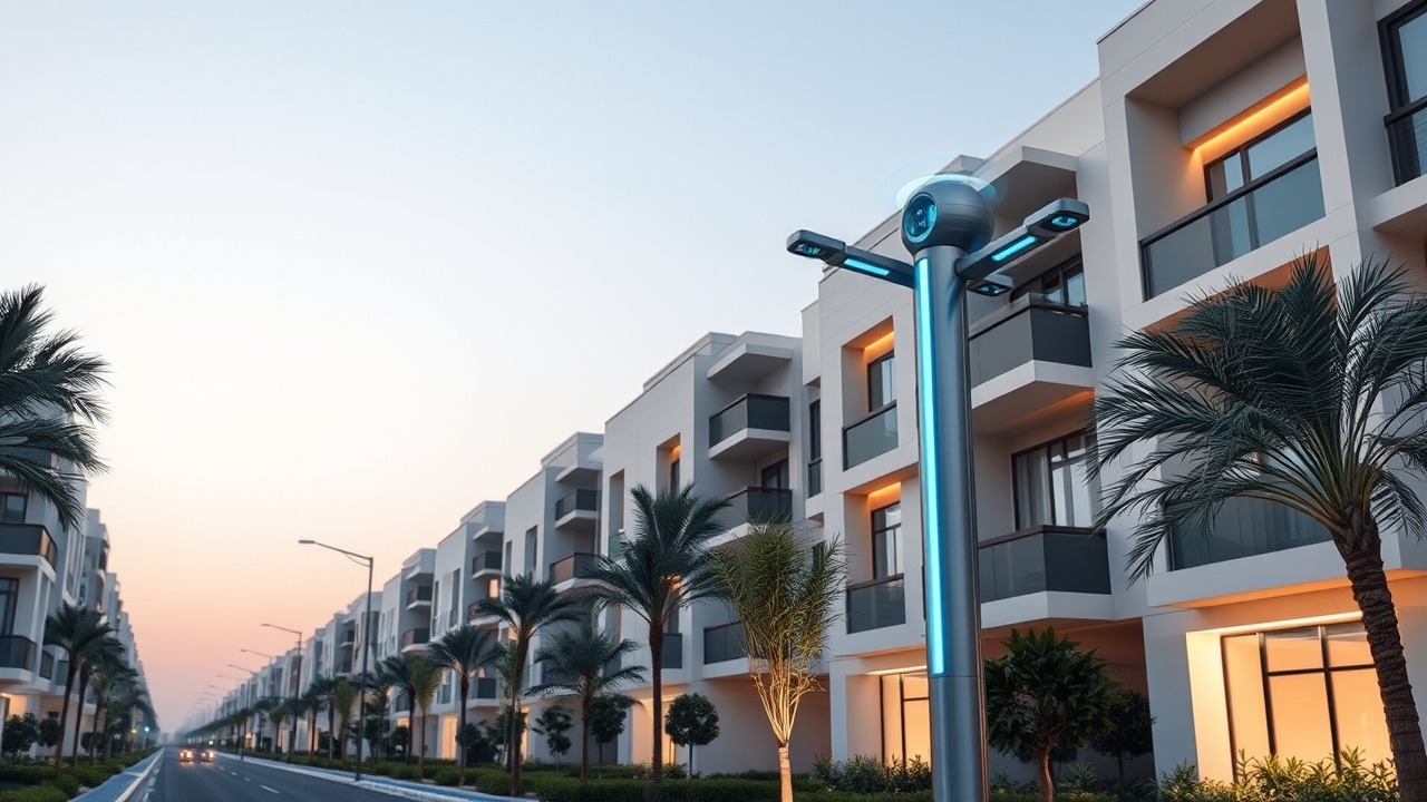 Smart city technology and 5.5G infrastructure in Dubai