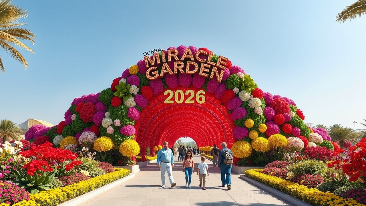 迪拜奇迹花园 2026 入口