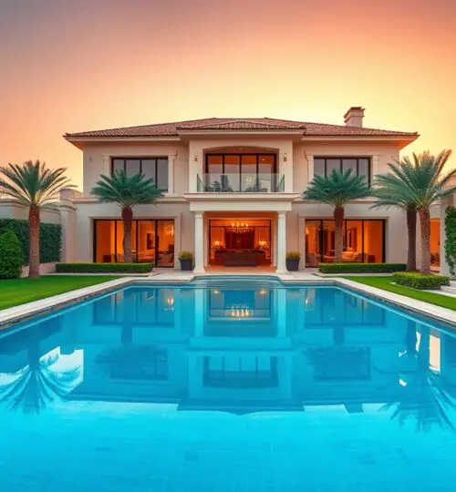 Villa de retraite de luxe à Emirates Hills, Dubaï