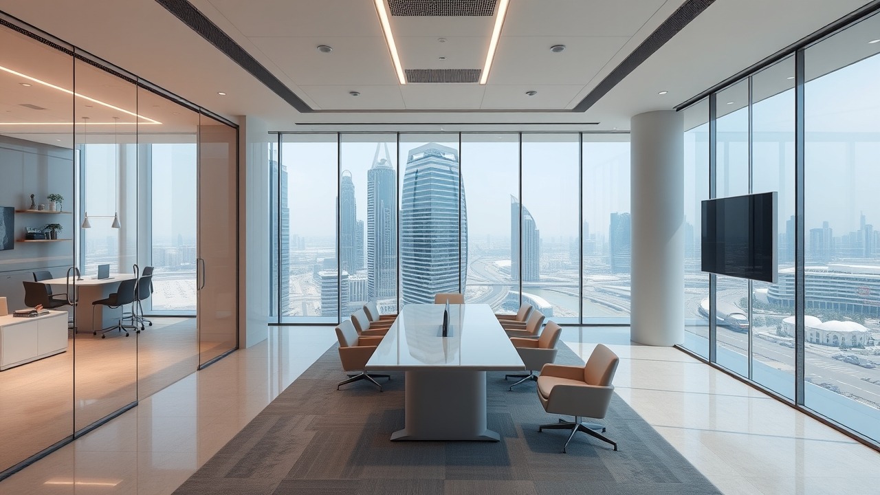 Grade A Commercial Office Interior Dubai 2026