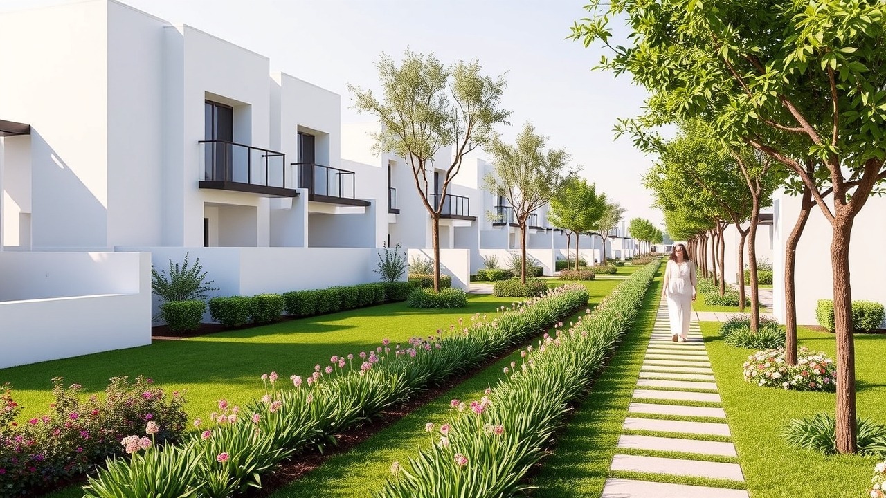 Family villa cluster in Sidra Dubai Hills Estate