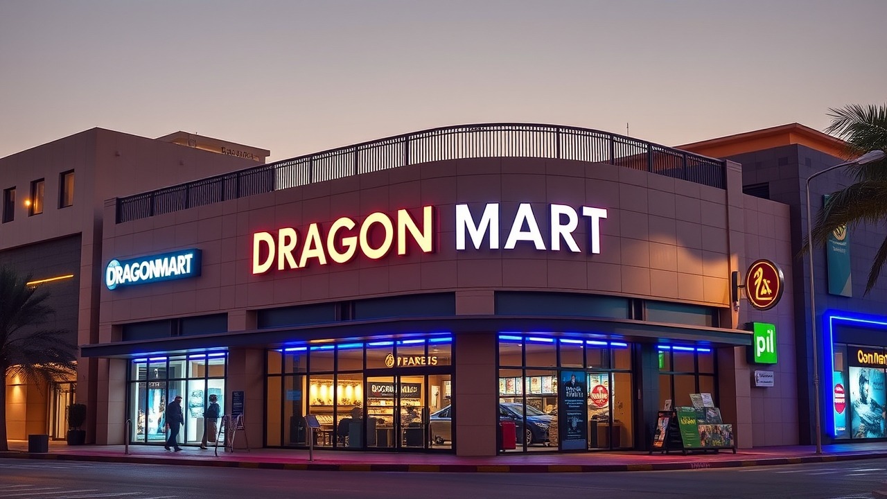 Dragon Mart Dubai exterior view