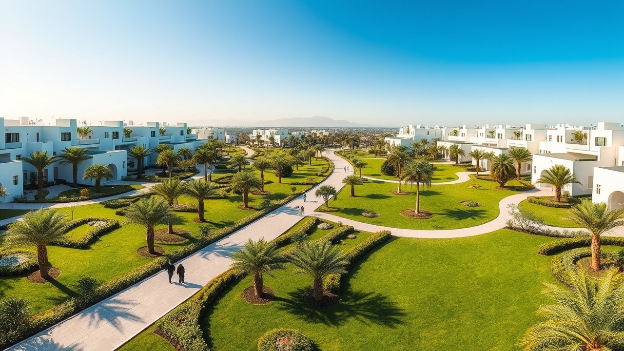 Expo Valley sustainable villas and greenery