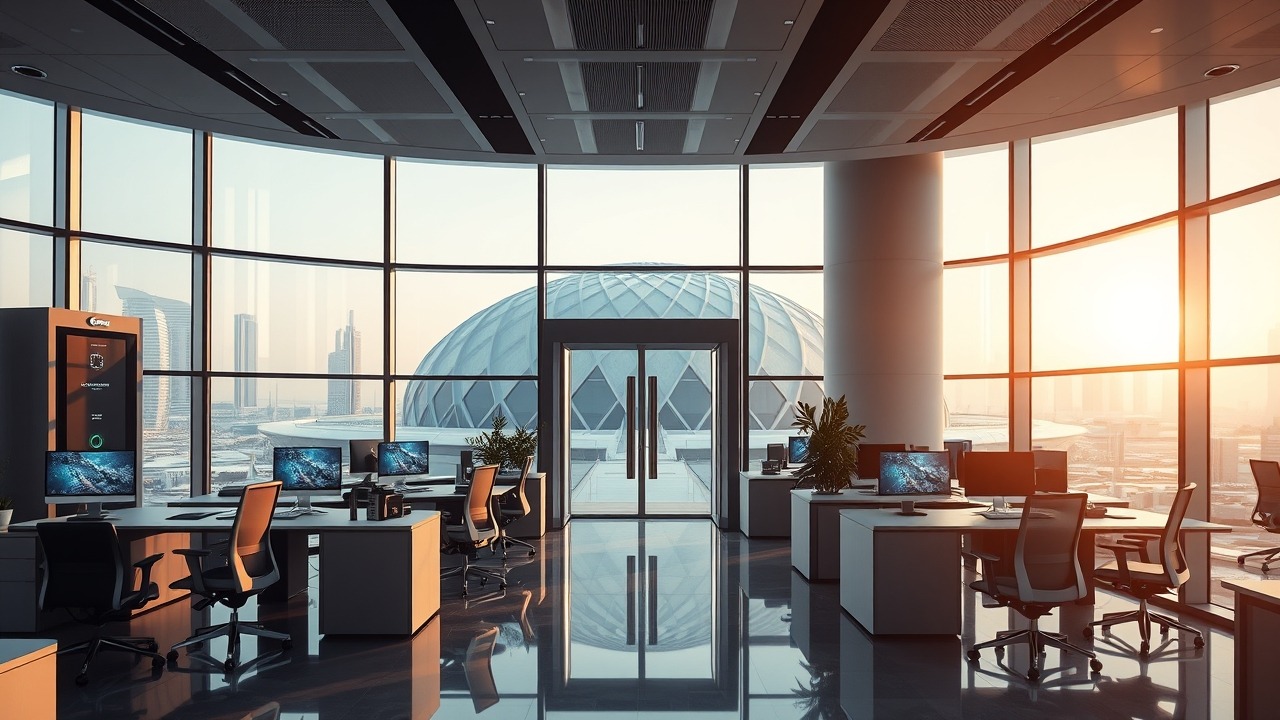 Smart office interior Expo City Dubai