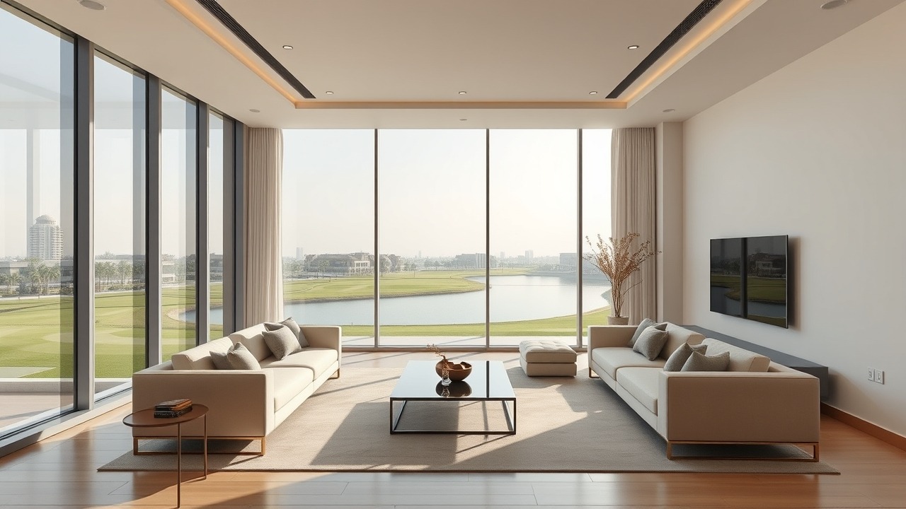 Luxury apartment interior view JLT Cluster Y