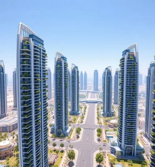 2026年迪拜住宅区鸟瞰图