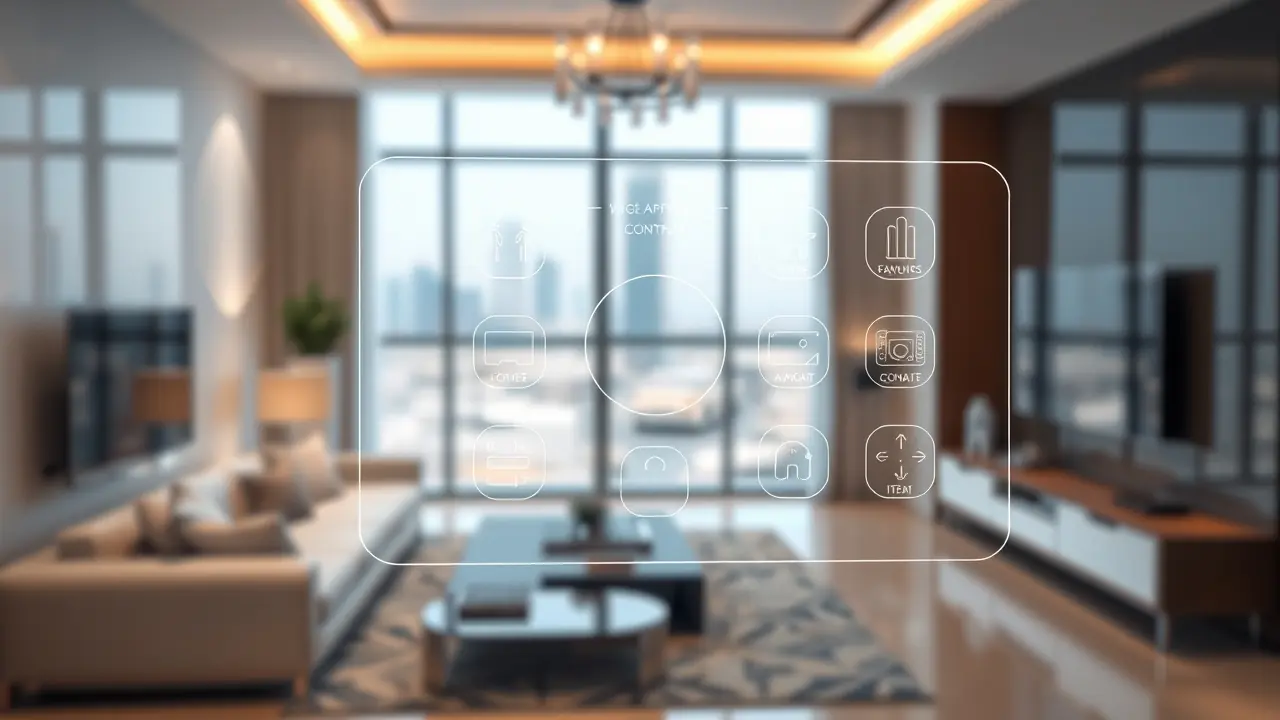 Technologie domotique dans les propriétés de luxe à Dubaï