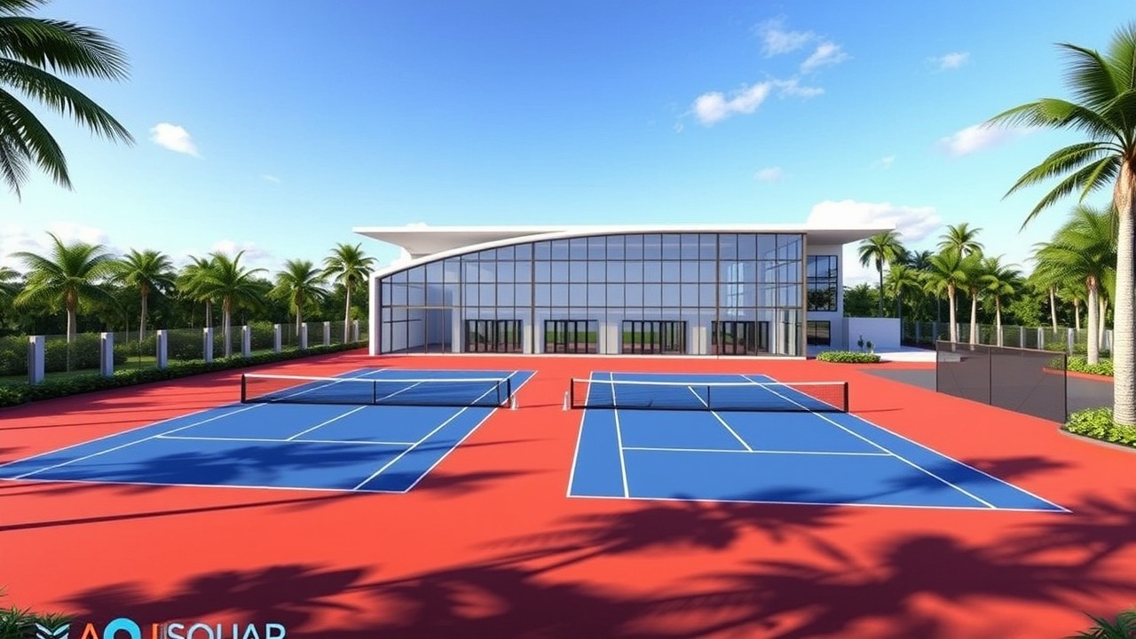 Sports facilities and community arena at Sobha Hartland